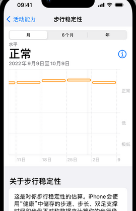 商都iPhone手机维修如何在iPhone开启'步行稳定性通知'