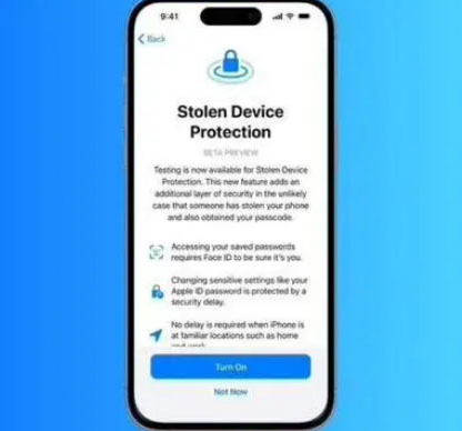 商都苹果授权维修店分享被盗设备保护功能开启方法 