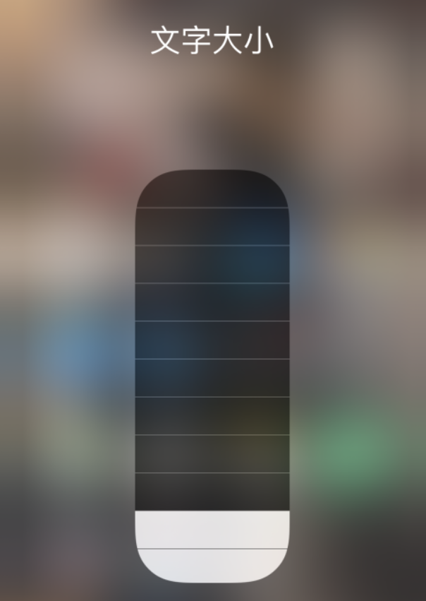 商都苹果手机维修分享小技巧：在 iPhone 控制中心快速调节字体大小 