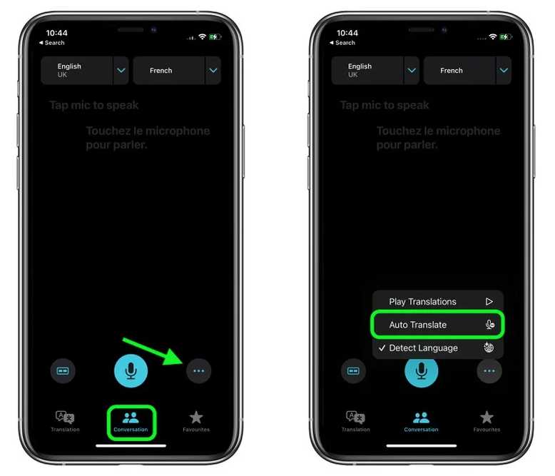 商都苹果手机维修分享iOS 15 “翻译” App 新改进 
